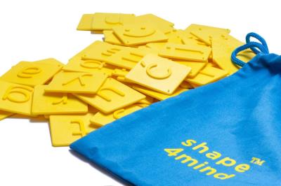 Opakowanie Shape4mind Małe litery 156 sztuk