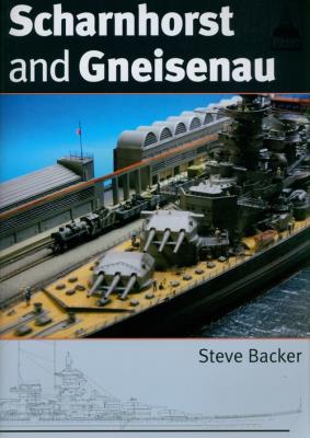 ShipCraft 20: Scharnhorst and Gneisenau. Autor: Backer Steve. SmakLiter.pl Okładka książki ShipCraft 20: Scharnhorst and Gneisenau