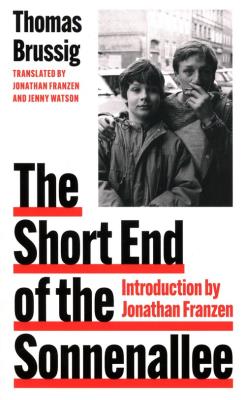 SHORT END OF SONNEN. Autor: Brussig Thomas. SmakLiter.pl Okładka książki SHORT END OF SONNEN