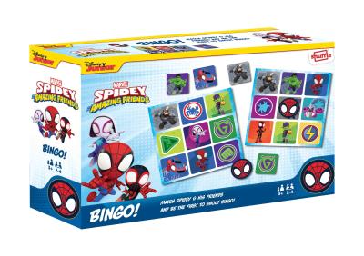 Shuffle Bingo Spidey CARTAMUNDI. Wydawca: Cartamundi. SmakLiter.pl Opakowanie Shuffle Bingo Spidey CARTAMUNDI