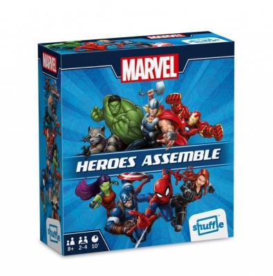 Shuffle Games Marvel CARTAMUNDI. Wydawca: Cartamundi. SmakLiter.pl Opakowanie Shuffle Games Marvel CARTAMUNDI
