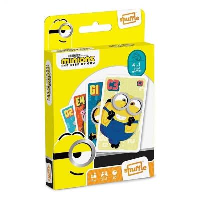 Shuffle - Minionki: Wejście Gru CARTAMUNDI. Wydawca: Cartamundi. SmakLiter.pl Opakowanie Shuffle - Minionki: Wejście Gru CARTAMUNDI