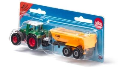 Opakowanie Siku Farmer - Fendt z wywrotką kolebową Krampe
