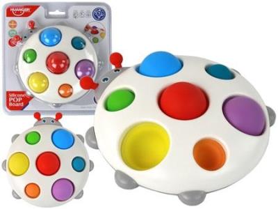 Opakowanie Silikonowa tablica kolorowa biedronka Pop It