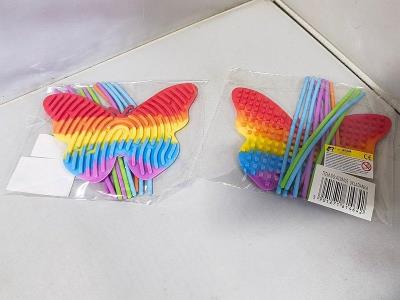 Opakowanie Silikonowa układanka antystresowa Motyl