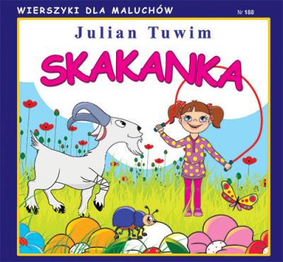 Skakanka. Autor: Julian Tuwim. SmakLiter.pl Okładka książki Skakanka