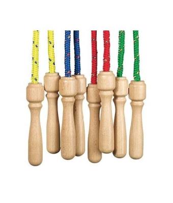 Opakowanie Skakanka z drewnianymi rączkami mix