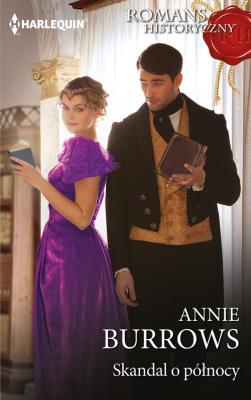 Skandal o północy. Autor: Burrows Annie. SmakLiter.pl Okładka książki Skandal o północy