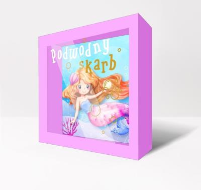 Opakowanie Skarbboxy podwodny skarb syrenka