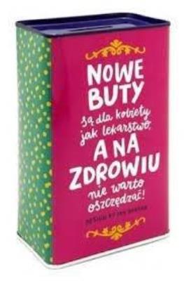 Opakowanie Skarbonka Happy - Buty