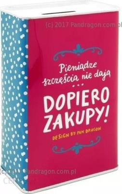 Opakowanie Skarbonka Happy - Zakupy