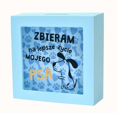 Opakowanie Skarbonka lepsze życie psa