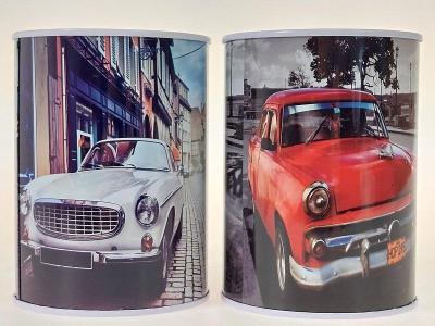 Opakowanie Skarbonka metalowa Auta MIX