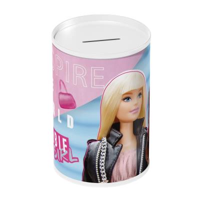 Skarbonka metalowa Barbie. Wydawca: Diakakis. SmakLiter.pl Opakowanie Skarbonka metalowa Barbie