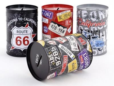 Opakowanie Skarbonka metalowa MIX