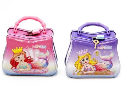 Opakowanie Skarbonka metalowa z motywem syrenki MIX