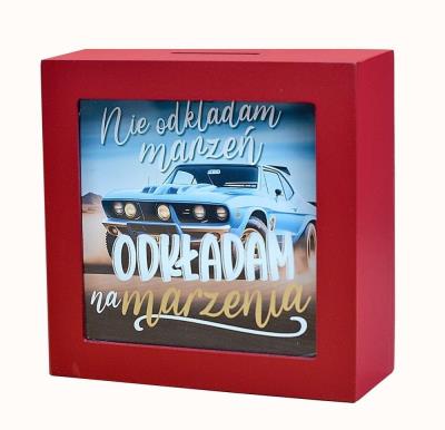 Opakowanie Skarbonka na marzenia auto