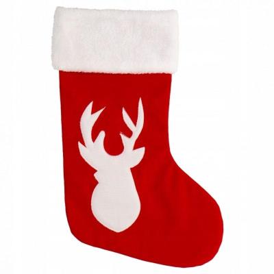 Opakowanie Skarpeta czerwona renifer