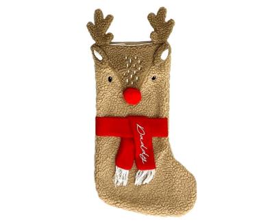 Opakowanie Skarpeta świąteczna Jelonek 28x53cm