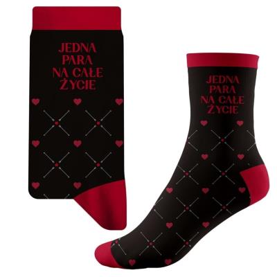 Opakowanie Skarpetki męskie Jedna Para Na Całe Życie