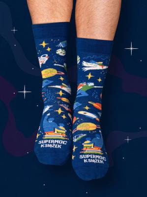 Opakowanie Skarpety 41-46 Supermomoc książek