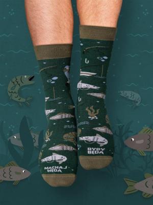 Opakowanie Skarpety długie Łowię, nie przeszkadzać 41-46