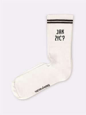 Opakowanie Skarpety jak żyć ecru 36-40