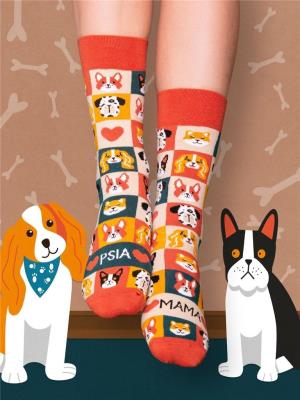 Skarpety Psia Mama 39-42. Wydawca: Absztyfikant. SmakLiter.pl Opakowanie Skarpety Psia Mama 39-42