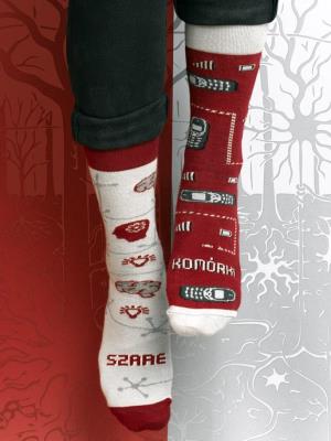 Opakowanie Skarpety Szare komórki 35-38