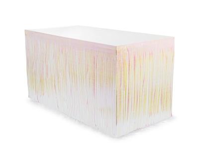 Opakowanie Skirting foliowy z frędzlami opalizujący 300x80cm