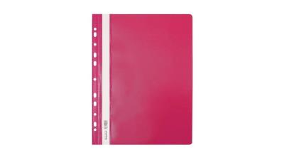 Skoroszyt twardy zawieszany PVC różowy (10szt). Wydawca: biurfol. SmakLiter.pl Opakowanie Skoroszyt twardy zawieszany PVC różowy (10szt)