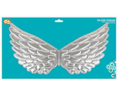 Opakowanie Skrzydła srebrne 45,3x21cm
