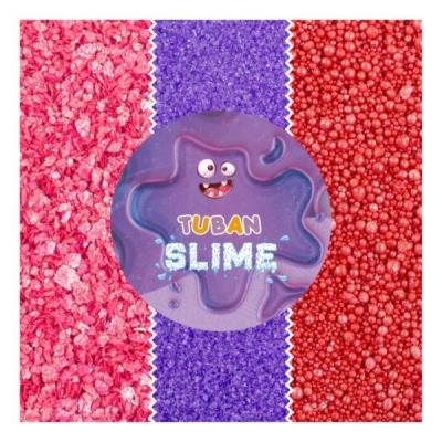 Opakowanie Slime brokat mineralny - 3 kolory 13,5g TUBAN