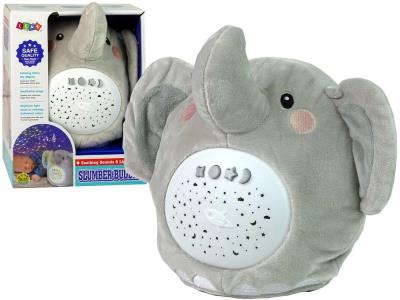 Opakowanie Słodki pluszowy słonik projektor gwiazdki melodia