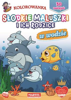 Okładka książki Słodkie maluszki i ich rodzice. W wodzie