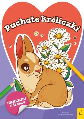 Słodkie zwierzaki. Puchate króliczki. Autor: Opracowanie zbiorowe. SmakLiter.pl Okładka książki Słodkie zwierzaki. Puchate króliczki