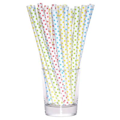 Opakowanie Słomki papierowe jumbo 10mm 8 szt