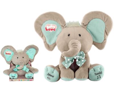 Opakowanie Słonik interaktywny A Kuku beżowo-miętowy