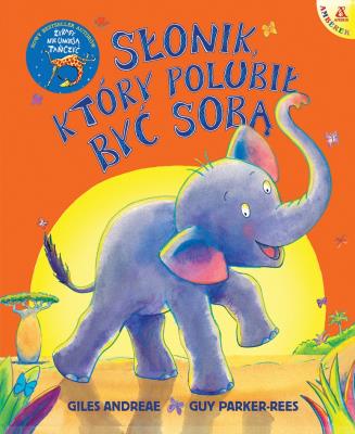 Okładka książki Słonik, który polubił być sobą