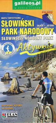 Słowiński Park Narodowy 1: 40 000 mapa 2024. Autor: Opracowanie zbiorowe. SmakLiter.pl Okładka książki Słowiński Park Narodowy 1: 40 000 mapa 2024
