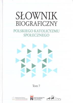Okładka książki Słownik biograficzny polskiego katolicyzmu... T.7
