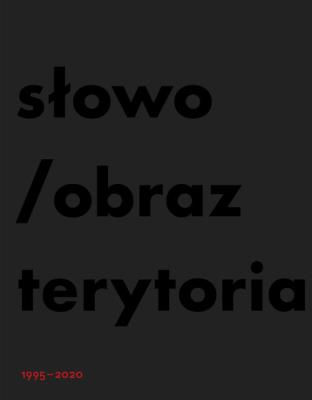 Okładka książki słowo/obraz terytoria. Autoportret wydawnictwa