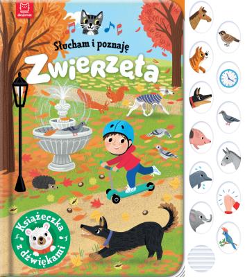 Słucham i poznaję. Zwierzęta. Autor: Grażyna Wasilewicz. SmakLiter.pl Okładka książki Słucham i poznaję. Zwierzęta