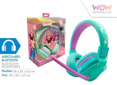 Opakowanie Słuchawki Bluetoth WOW