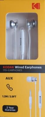 Opakowanie Słuchawki douszne z mikrofonem jack