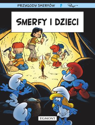 Smerfy i dzieci. Autor: Miguel Díaz, Alain Jost. SmakLiter.pl Okładka książki Smerfy i dzieci