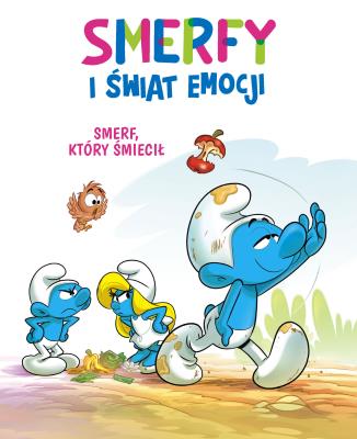Smerfy i świat emocji T.8 merf, który śmiecił. Autor: Falzar, Thierry Culliford. SmakLiter.pl Okładka książki Smerfy i świat emocji T.8 merf, który śmiecił