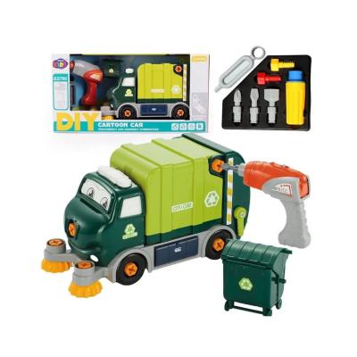 Opakowanie Śmieciarka do skręcania z narzędziami i wkrętarką