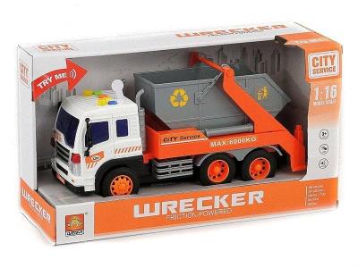 Opakowanie Śmieciarka światło i dźwięk 1:16