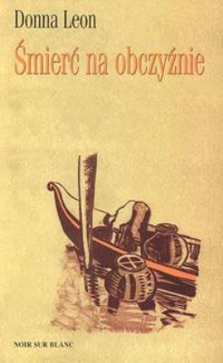 Śmierć na obczyźnie. Autor: Leon Donna. SmakLiter.pl Okładka książki Śmierć na obczyźnie